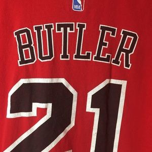 Adidas Chicago Bulls Tee Shirt Butler #21 Sz XL